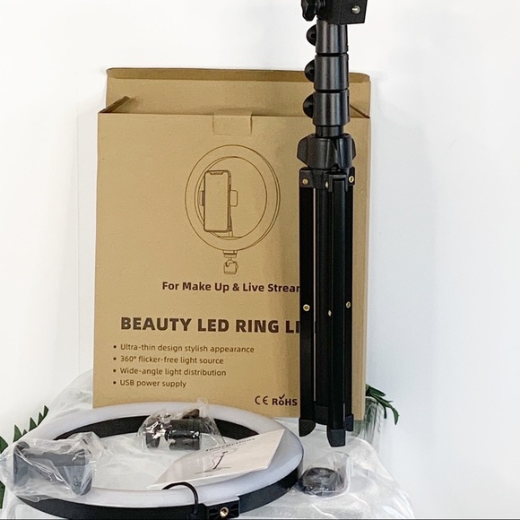 LED 10” light forPictures, Makeup, Live Streaming - Picture 2 of 13